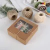 StoBag Natural Burlap Hessian Jute Twine Cord Hemp Rope Party Wedding Birthday DIY Handmade Gift Wrapping Cords Thread 210602