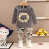 Baby Pajama Tjej sätter Halloween PJs för barn Pijamas Kids Toddler Sleepwear Långärmad Pyjamas Set för vinter 210908