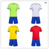 Custom Lege Team Jerseys Set Wholesale Aangepaste Tops met Shorts Training Jersey Short, Fashion Running Soccer Uniform 009