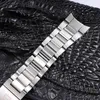 De horlogeband voor tag Heuer Calera-serie Solid roestvrij horloge accessoire horlogeband 22mm stalen zilveren armband