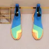 2022 Högkvalitativa Mens Fashion Socks Skor Sneakers Man Höga Toppar Skor Casual Walking Shoe Footwear Höst Blå Grön