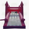 4.5x2.5m PVC Trampolines inflatable bounce house Pink jumping tent kids jumper castle for Amusement park children