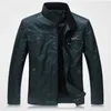 Herenjacks Men voor heren lente/ herfst 2022 Europese stijl Leisure Jacket lange mouw dunne zakelijke jas 4xl ritssluiting zwart