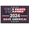 Yeni 2024 Amerika Cumhurbaşkanlığı Seçim Bayrakları Me Squame Beni Suçla Trump Custom Made Kampanyası Banner 90 * 150 cm EWF7948 için oy verdim