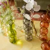 Ins Crystal Ball Bubble Glass Vase Flower Arrangement Hydroponics Ball Glass Art Flower Ware Home Decor 210409
