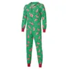 Pigiama natalizio per la famiglia Onesies Party Supples Familys Xmas Pjs Set coordinati Tute Abbinamenti Costume genitore-figlio Cosplay 6 pezzi DHL libero HH21-722