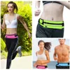 حقيبة الخصر حزام الرجال النساء أزياء الرياضة الموز الحقيبة الهاتف المال في مفيد bum waistbag fanny حزمة اللون ملحق السفر