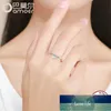 BAMOER 925 Sterling Silver Glittering Heart Clear CZ Anel Female Ring Women Wedding Engagement Jewelry SCR215 Factory price expert design Quality Latest Style