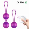 NXY Sex Eggs avstandedvete Vibrator Speeltjes Voouw Kegel Ballen Vaginale Ben Wa Geisha Kinesisk Simulator 1215