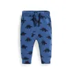 Jumping Meters Arrival Dinosaurs Boys Girls Sweatpants Fashion Children Trousers For Autumn Spring Long Pants Clothing 210529