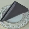 10 stuks Katoen Restaurant 13 "Vierkant vouwende doek Hotel Banquet ServietTer Wit Rood Grijze Tafel Servet Bruiloft Gunst