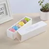 Cupcake Carriers 4 Colors Box Cake Boxes Home Made Chocolate Biscuit Muffin Retail Paper Packaging Black Pink Green Baking Decoration