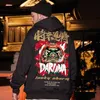 Hommes Hiphop Hoodies avec motif Dharma Mode Garçons Streetwear Pulls 2021 Automne Sweats à capuche pour la vente en gros Taille asiatique