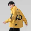Autumn Jacket Men Fashion Streetwear Hooded Korean Style Mens Bomber Jacket Coat Spring Wear Hip-Hop Male Cloth Trendy 210819