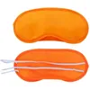 Kleurrijke oogmasker polyester spons zachte 4 lagen schaduw dutje cover blinddoek blackout slaap eyeshade voor slapen reizen 21 kleuren