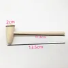 Dzieci Birthday Party Favor 6 Styl Wood Mini Hammers Hiting Hammer Cake Mallet Kids Educational Toy