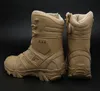 Homens desertos desertos botas militares que trabalham em cofty shoe exército bota milha