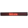 Hong Hao Scrolling LED Display Motivo sinal de texto Red Cor Big Size semi-Outdoor Uso