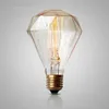Retro Edison Light Bulbs Diamond Bulb G95 E27 40W Incandescent Filament Vintage Lamp Tungsten carbon Lamps Home Decor