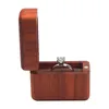 Bolsas para joyas, caja para guardar anillos de madera 2022, soporte para compromiso de boda, regalo de recuerdo Edwi22