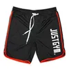 Mens Mesh Polyester Summer Half shorts Gym Workout Running Short Shorts Basketball Drawstring Pockets Jogger 210714