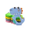 Biscoito de silicone Teether Cervos Café Café Dinossauro Dinossauro Bebê Dezes Brinquedos Animal De Fruta Gel De Teething Para Recém-nascido Infantil