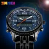 Skmei Outdoor Sport Watch Homens Alarm Chrono Calendário 3bar Luz traseira à prova d'água Dupla exibição Dual Relógios Relogio Masculino 1032 Q0524