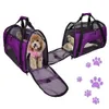 Zaino Messenger Bag Cat Carrier Pacchetti da viaggio in uscita Borsa per animali domestici traspirante per cani di piccola taglia