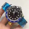 Watch Luxury Watch الشهيرة الساعات ، مصمم الأزياء التلقائي يوم صنع الفائز 44 ملم Mens Dial Quartz Master Clock GMT Relogio 258S