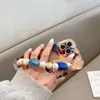 Custodie per cellulari con braccialetti per braccialetti di moda per iPhone 12 Pro Max 11 XR Cover per cellulari in marmo