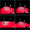 Andra förpackningssmycken Drop Leverans 2021 Transparent akrylatomisatorer E-Liquid Holder Ego ECIG PEN Display Stand 6E0on