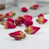 1 sac 200g Naturel Organ Séché Red Rose Buds Fleur Mini Rose Bud DIY Mariage Décoratif Confetti Artisanat Parfumé Pour Le Bain 210624