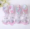 Girls Kids Hair Brush Comb Baby Grooming Set Soft Air Cushion Massage Combs Cartoon Pattern Glitter Hairbrush Fashion Styles