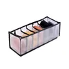 Tiroir Boîte De Rangement Soutien-Gorge Placard Organisateur Chaussettes Chaussettes Finition Boîtes Pliable 24 Grille Diviseur Bras Chaussette Fournitures ZWL464