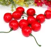 1000pcs Artificial Fruits Simulation Cherry Cherries Fake Fruit and Vegetables Home Decoration Shoot Props