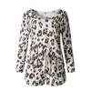 Herfst Leopard Set Loungewear PJ's Dames Pyjama Slaapslijtage Draag Dames Huispak