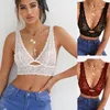 Kvinnors shapers Sexig BH DEEP V för kvinnor underkläder Push Up Strappy Padded Underwear Lace Bralette Rems Backless Bras