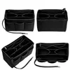 Felt Bag Organizer Insert Shaper Purse Organizer with Zipper Fit all kinds of Tote/purses Cosmetic Toiletry Bags by sea JJB12722