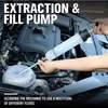 Bilpump Auto Manual Fluid Extractor och Filler Change Spruta Bottle Transfer Automotive Oil Changer 200cc