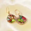 Trendy Aesthetic Vacation Accessories Boho Summer 2021 Stones Earrings Unusual Fashion Jewelry for Women