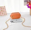 Dziewczynki projektant Zmień torebkę mini torebki Dzieci Listka Candy Kolory łańcucha jedno ramię w torbie crossbody mody dzieci zwykłe 5325945