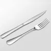 Set di stoviglie Posate in acciaio inossidabile Articoli per la tavola Gadget da cucina minimalista per la casa Delicati Couverts De Utensili da tavola KC50TZ