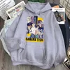 Banana Fish Caractère Imprimer Homme Sweat à capuche Harajuku Lâche Poche à capuche Streetwear Hommes Vintage Dessins animés Sweat à capuche Anime Punk Sweats à capuche H0909