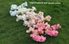 Fiore di ciliegio artificiale multicolore Fiori decorativi decorazione di nozze sakura 39 pollici RH1921