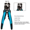 Elektriker Crimping Tool Kit, HSC8 6-4A Crimping Twiers, multifunktion Wire stripper, för rörformiga plintar 211110
