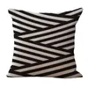 Cushion/Decorative Pillow Geometry Cushion Cover Scandinavian Moon Case Euro Meditation Decorations Throw 45X45Cm Cotton Linen Customized