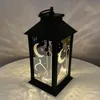 2021 Newset Eid Mubarak 라마단 장식 홈 팰리스 랜턴 LED 가벼운 촛불 장식 램프 새로운 라마단 카림 선물 210408