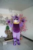 Costume de mascotte de vache violette de haute qualité Halloween Noël fantaisie fête personnage de dessin animé tenue Costume adulte femmes hommes robe carnaval unisexe adultes