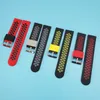 Bracelets de montres Bracelet en silicone de sport coloré pour COROS PACE 2 / APEX Pro 46mm Smartwatch Band Bracelet de remplacement Accessoires de bracelet de montre