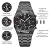Chenxi Moda Business Mens Relógios de Luxo Marca de Quartzo Relógio Homens Aço Inoxidável Aço Inoxidável Relógio de Relógio Relogio Masculino